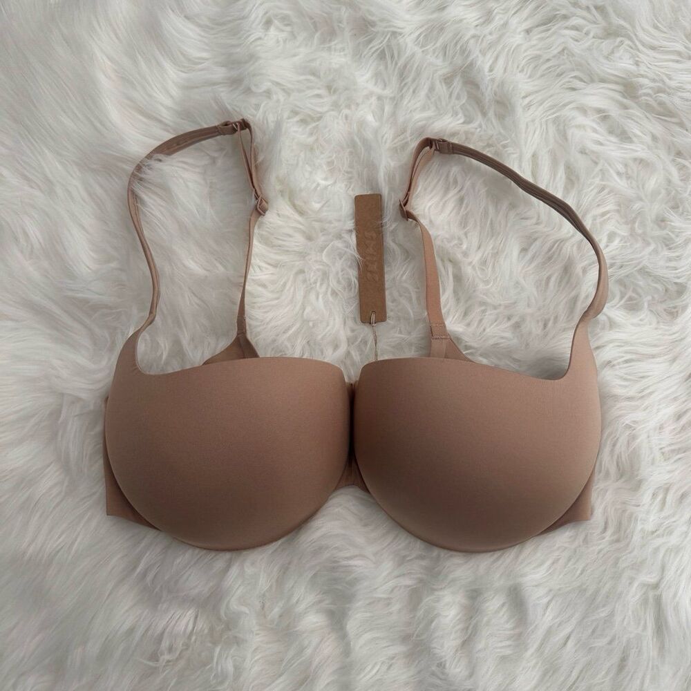 Skims Ultimate Balconette PushUp Bra Clay Size 34DD